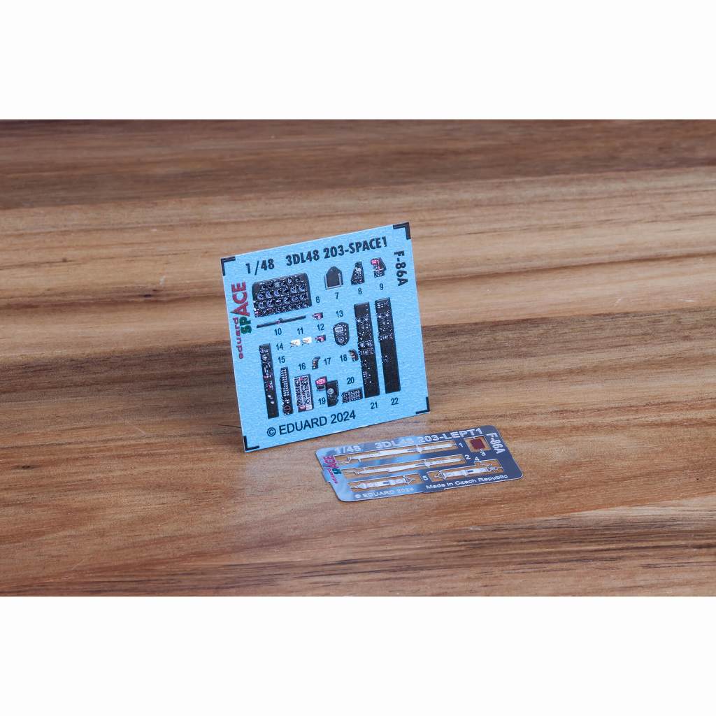 3DL48203 1/48 �Ρ�������ꥫ�� F-86A �����С� ���ڡ�������3D�ǥ����� w/���å��󥰥ѡ��ĥ��å� (���ꥢ���ץ��åס���)