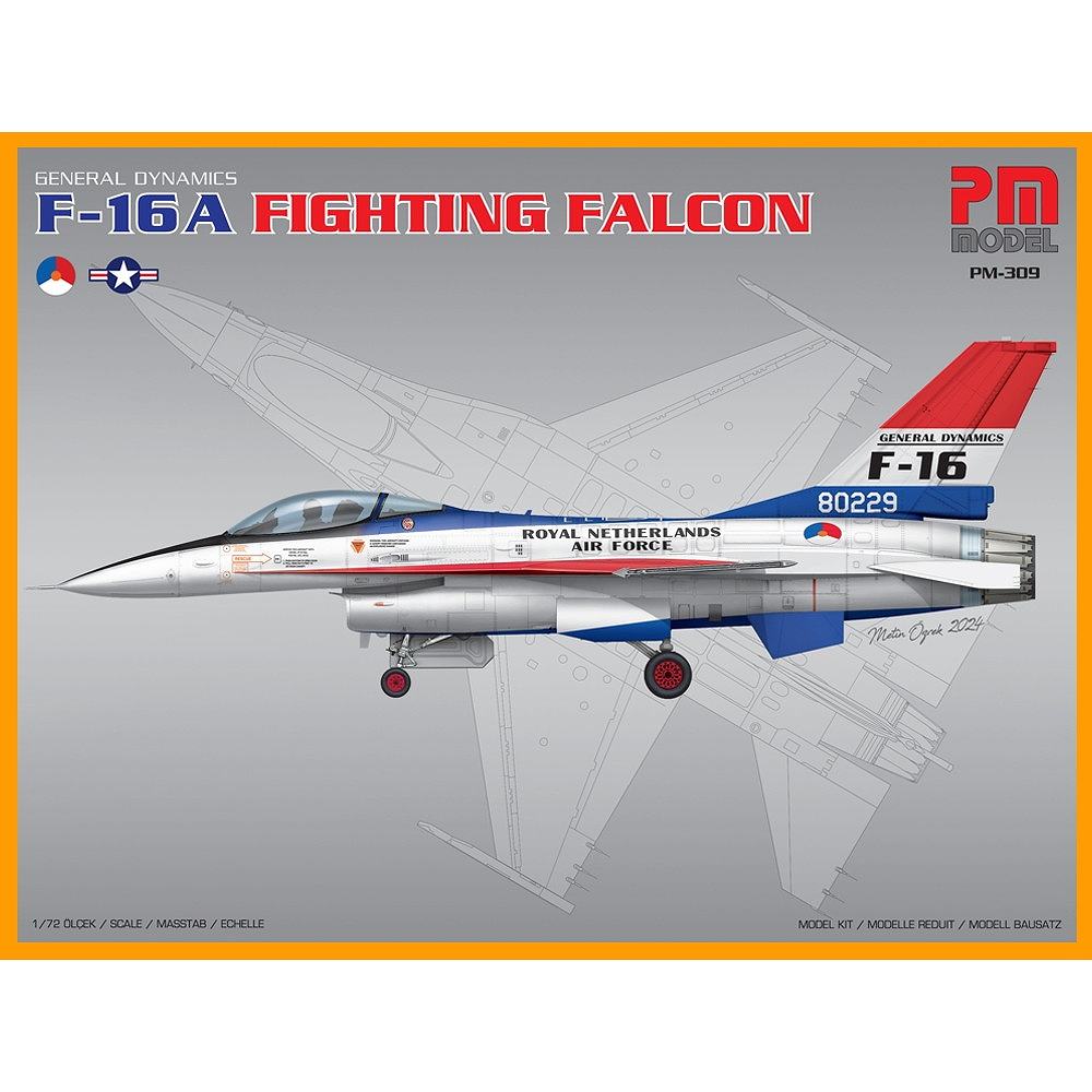 PM-309 F-16A ファイティングファルコン オランダ海軍&アメリカ海軍|大戦後の飛行機モデル|飛行機