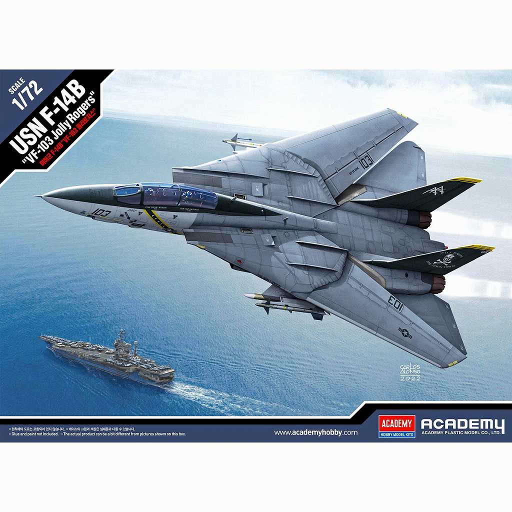 12578 1/72 F-14B �ȥ७��å� ��VF-103 ����꡼�����㡼����