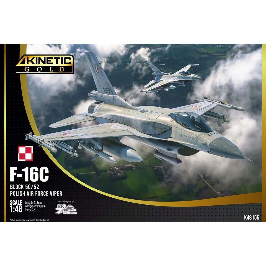K48156 1/48 F-16C ブロック50/52 ポーランド空軍 ヴァイパー w/CFT|大戦後の飛行機モデル|飛行機
