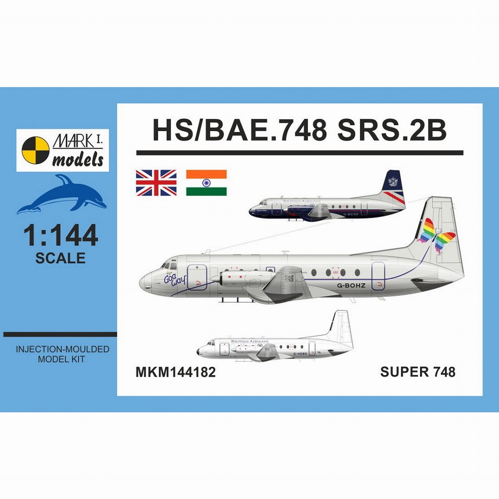 MKM144182 1/144 HS/BAe.748 SRS.2B 