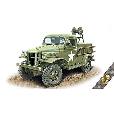72593 1/72 米 WC43T(T215) 4輪トラック 野戦電話施設車|第二次大戦のAFVモデル|AFV