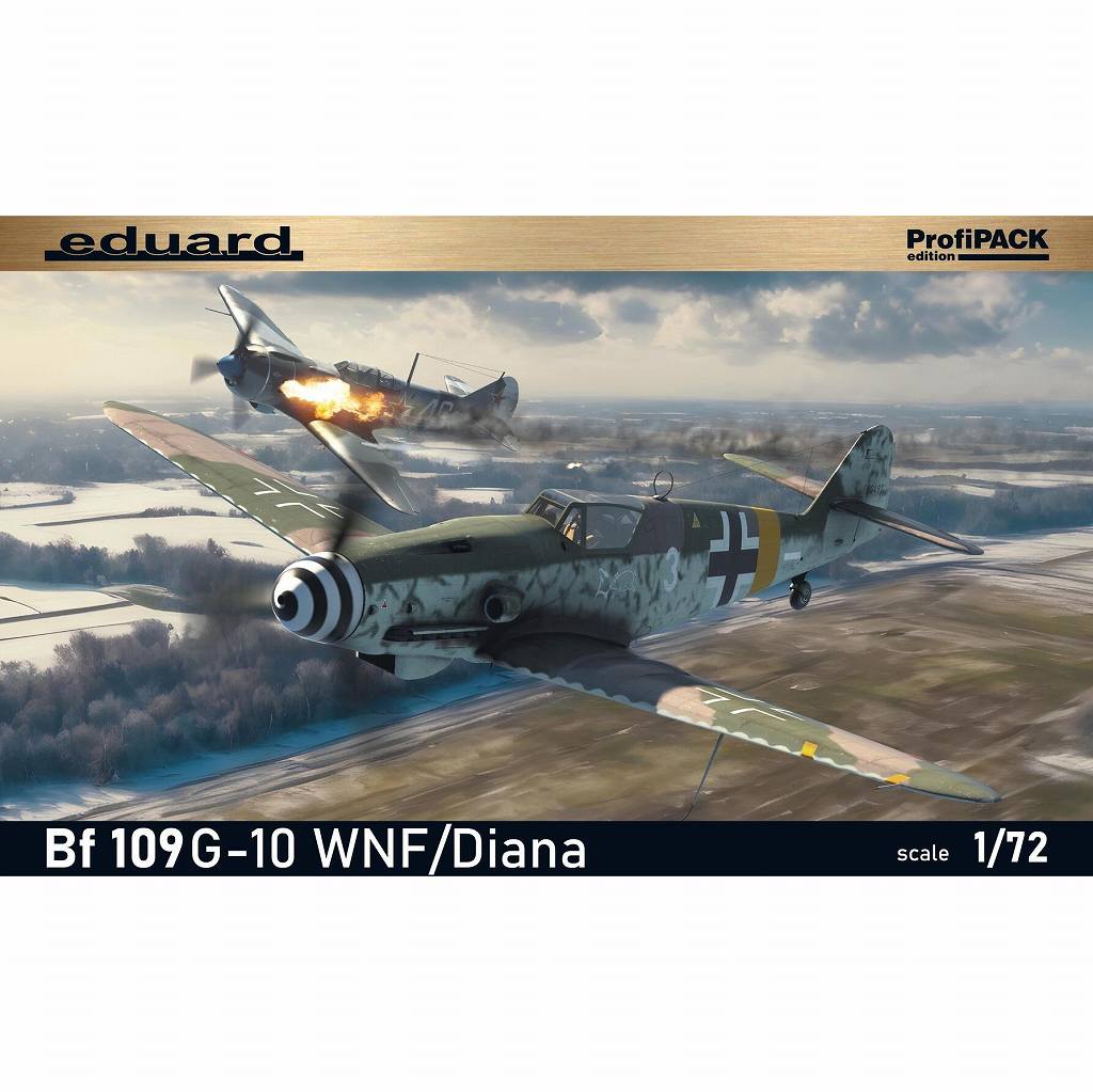 70164 1/72 メッサーシュミット Bf109G-10 WNF/ダイアナ