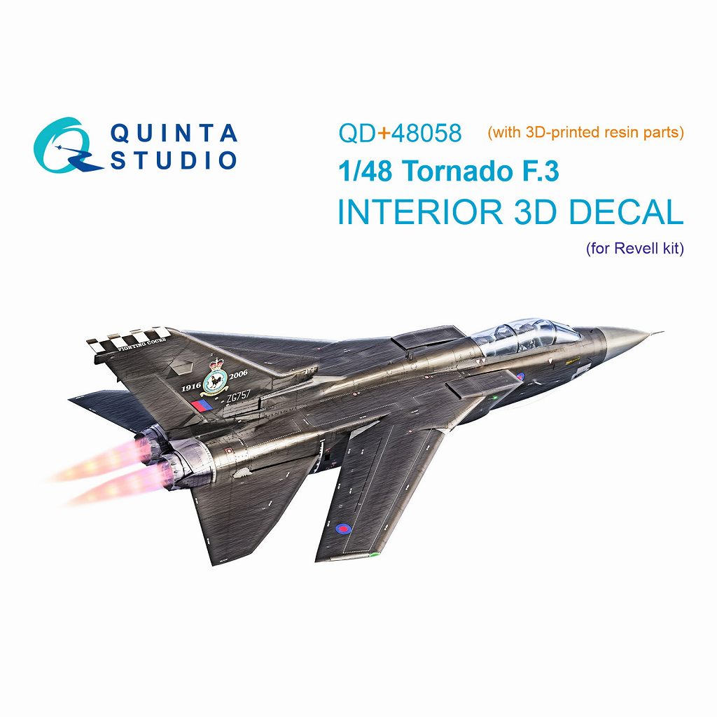 QDS+48058 1/48 ѥʥӥ ȡ͡ F.3 顼3Dǥ (٥) (⡼С) (3Dץѡ)