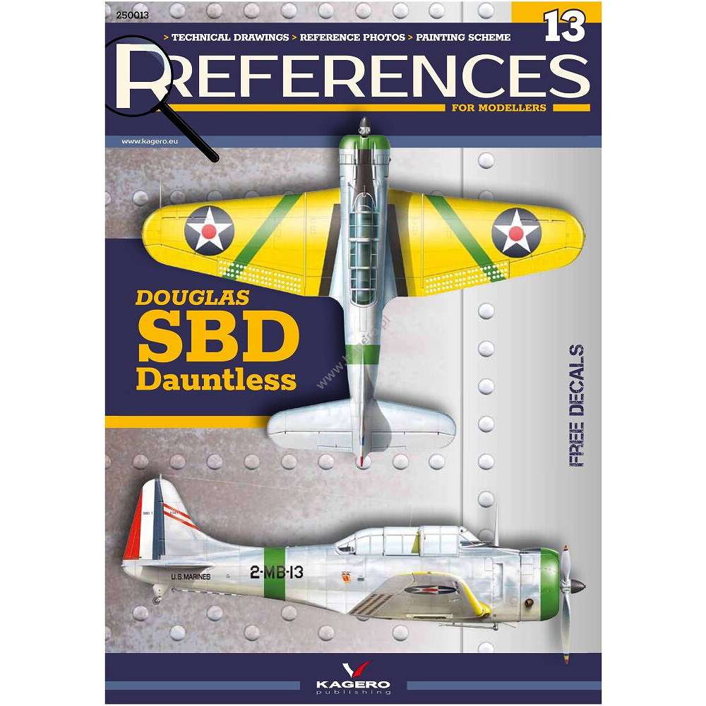 25013 リファレンス・フォー・モデラーズ13 ダグラス SBD ドントレス|洋書|書籍＆DVD