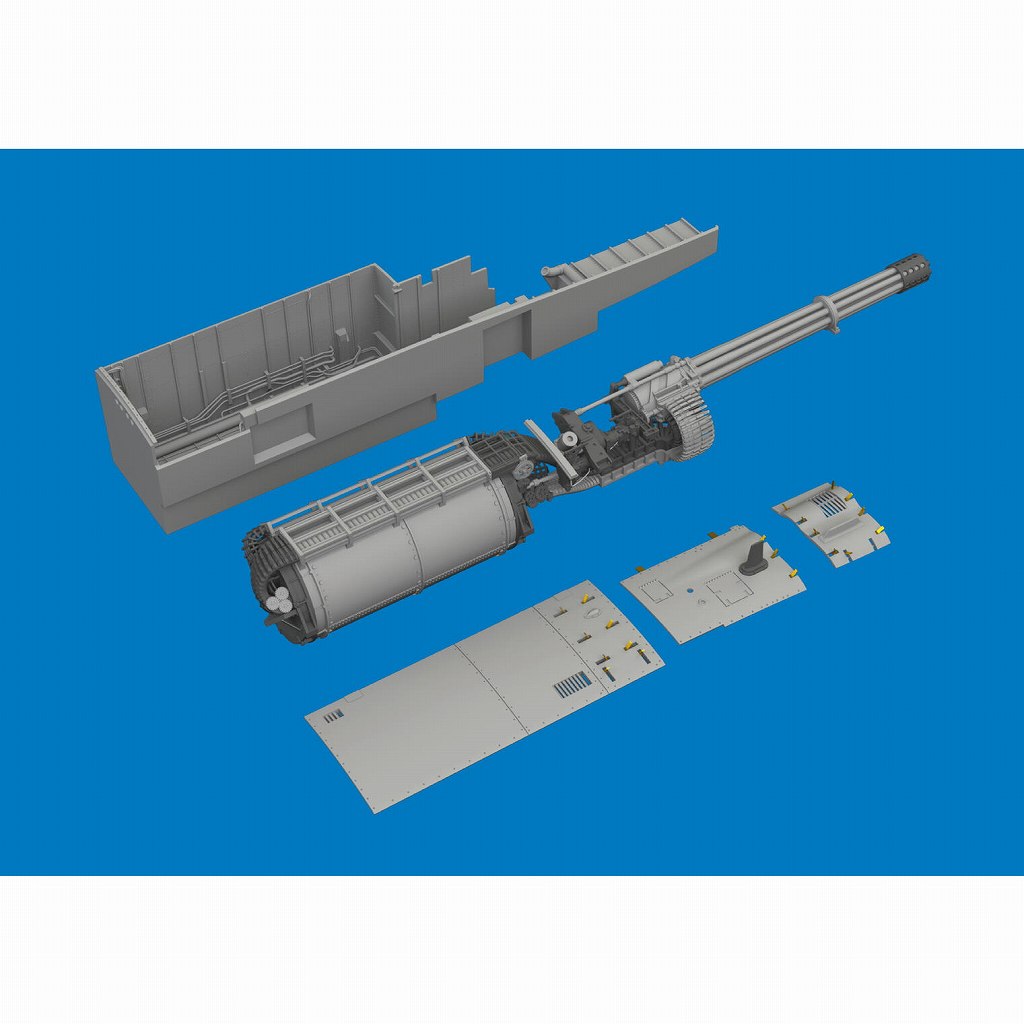 ブラッシン6481072 1/48 A-10C GAU-8 30mmガトリング砲w/格納庫
