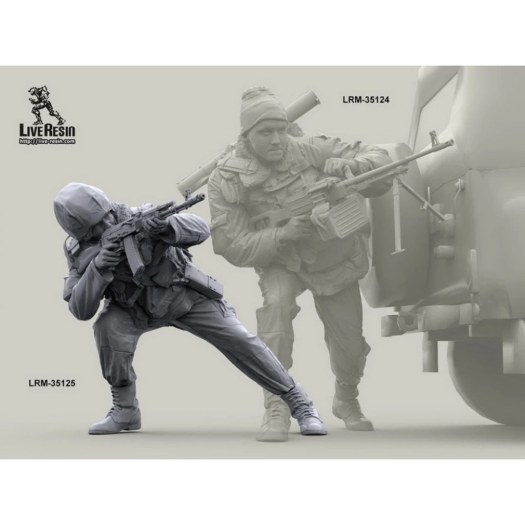 LRM-35125 Russian internal troops - shooting AK-74 | ライブレジン
