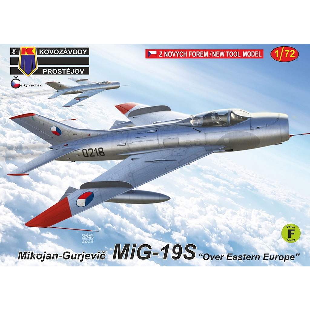KPM0496 1/72 MiG-19S ｢東ヨーロッパ上空｣ | KP モデルズ KP MODELS