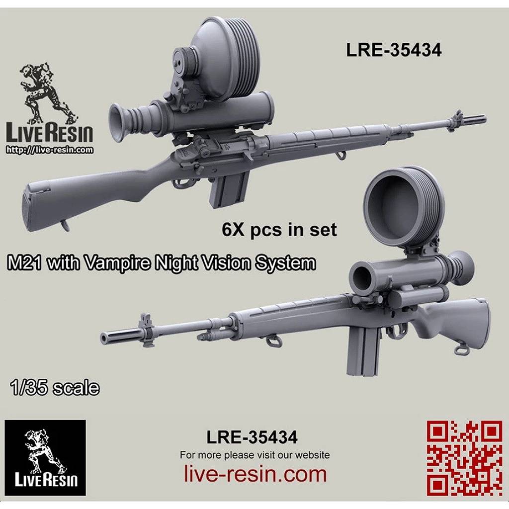 LRE-35434 M14 with anpas | ライブレジン Live Resin | AFV,AFV用