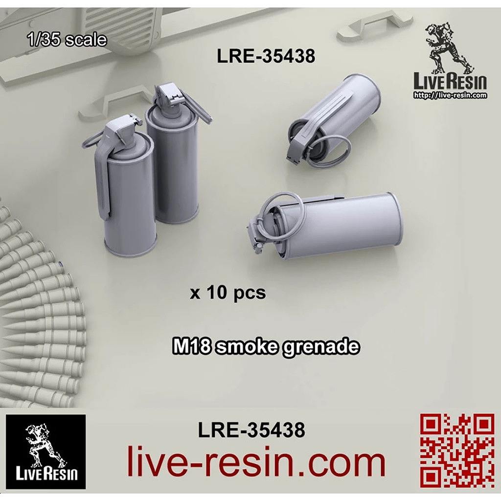 LRE-35438 M18 smoke grenade | ライブレジン Live Resin | AFV,AFV用