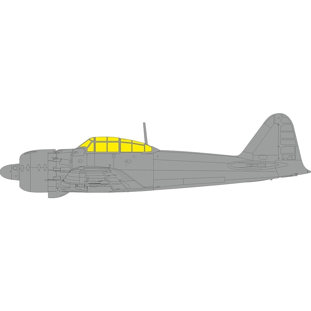 EX1113 1/48 A6M5 零式艦上戦闘機 五二型 ｢Tフェース｣両面塗装マスク