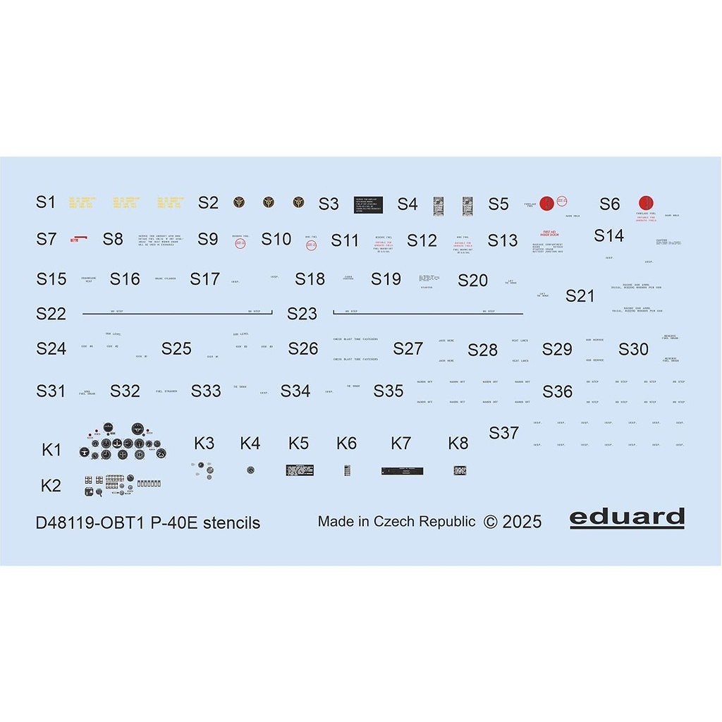 D48119 1/48  P-40E ۡ ǡƥ󥷥ǥ (ǥ奢)