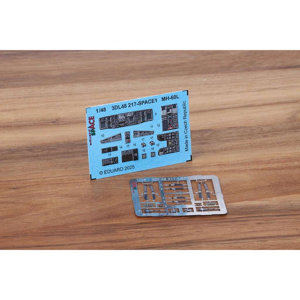 3DL48217 1/48 MH-60L ブラックホーク スペース内装3Dデカール w