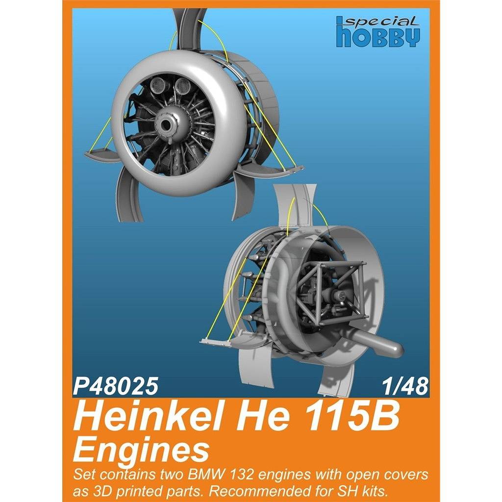 P48025 1/48 He115B 󥸥w/(ڥۥӡ)