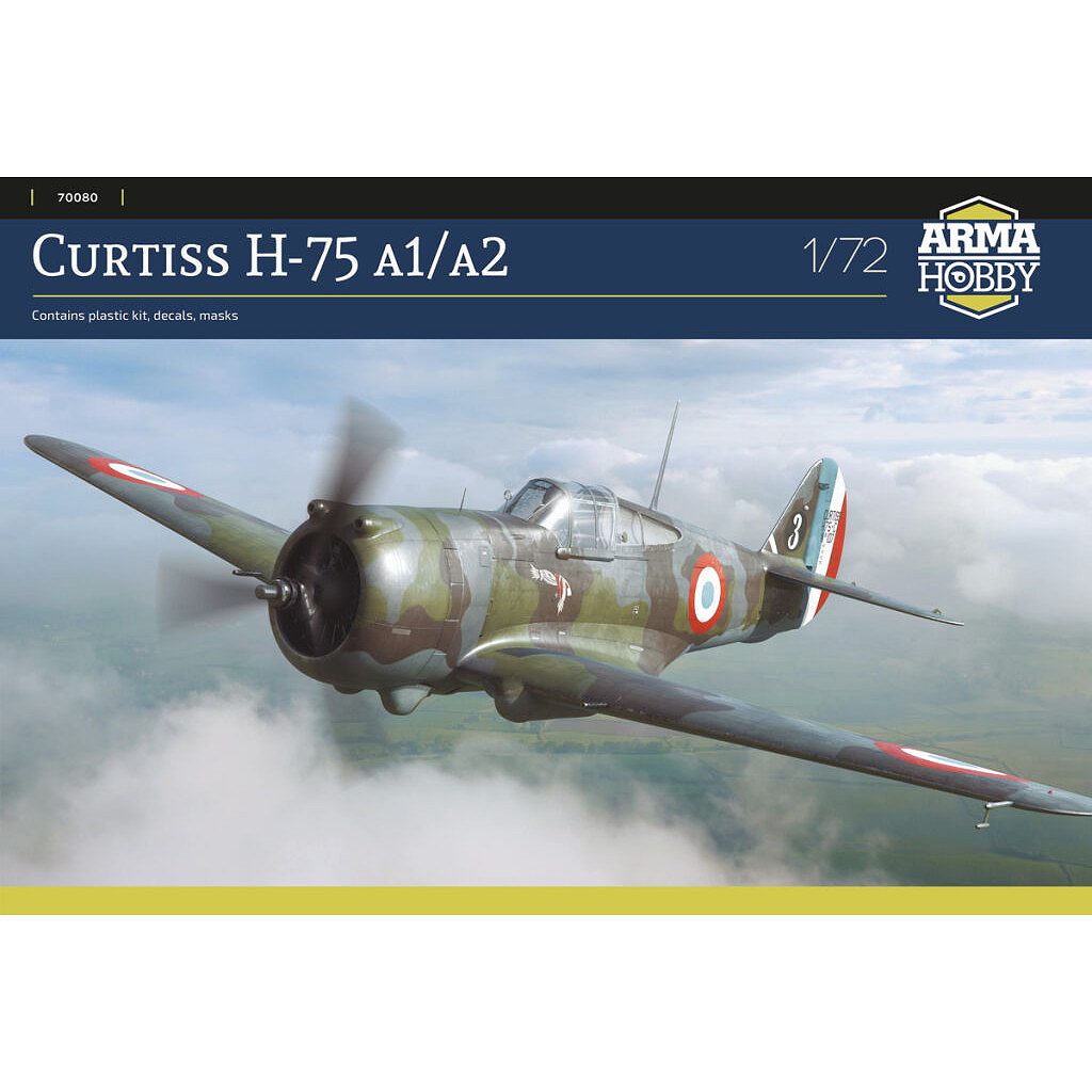 70080 1/72 カーチス ホーク H-75 A1/A2 | アルマホビー ARMA HOBBY