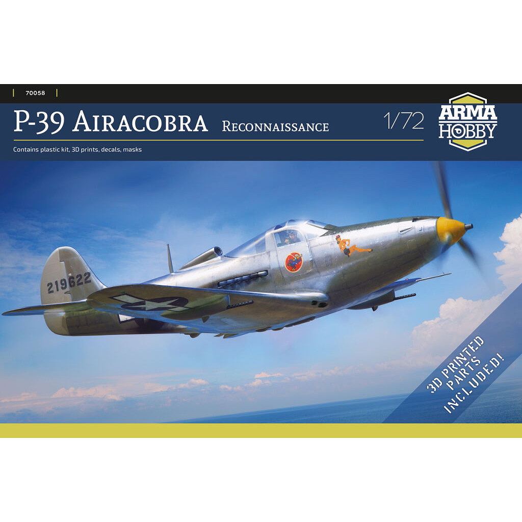 70058 1/72 P-39 エアラコブラ