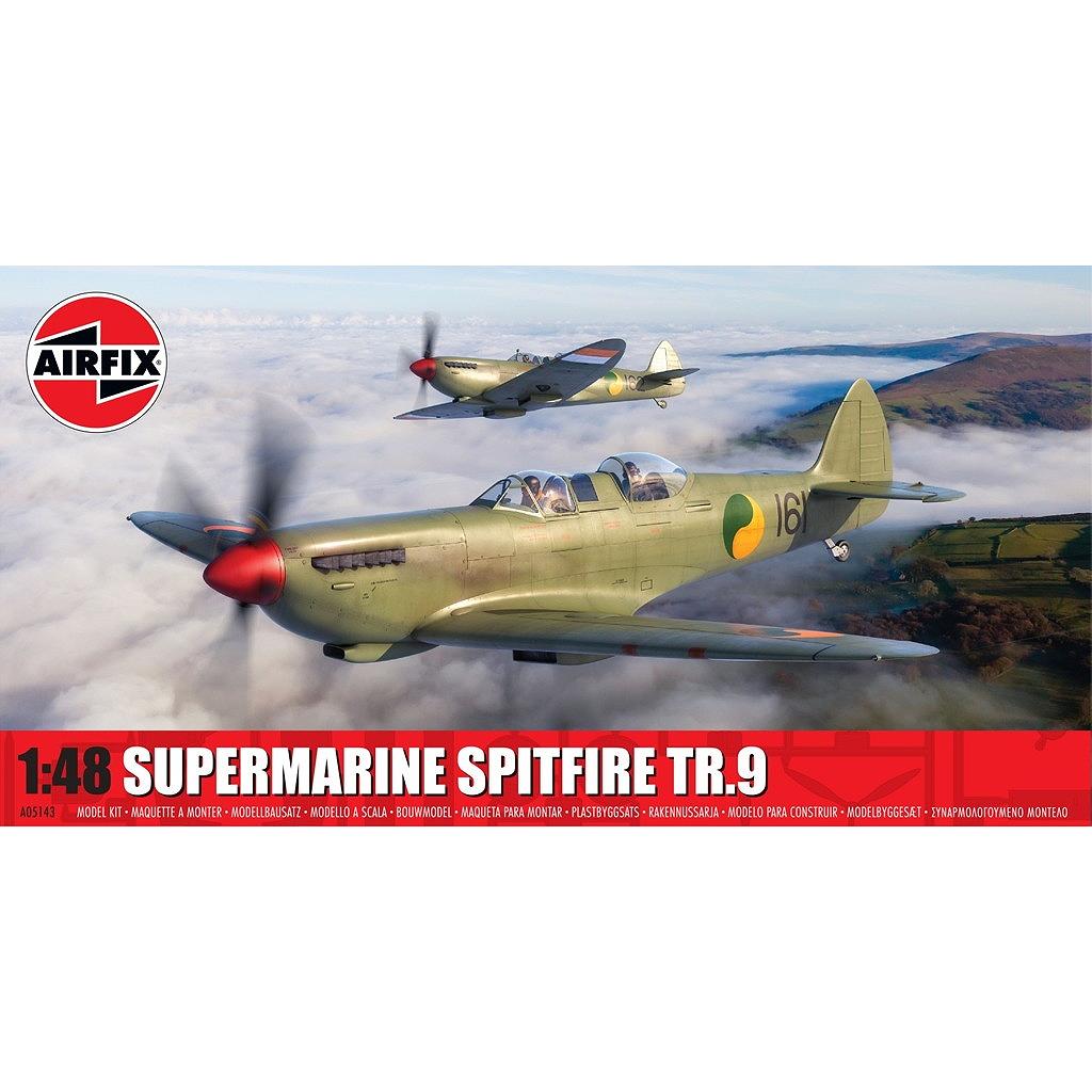 【予約受付中】X05143 スーパーマリン スピットファイア Tr.9|第二次大戦の飛行機モデル|飛行機