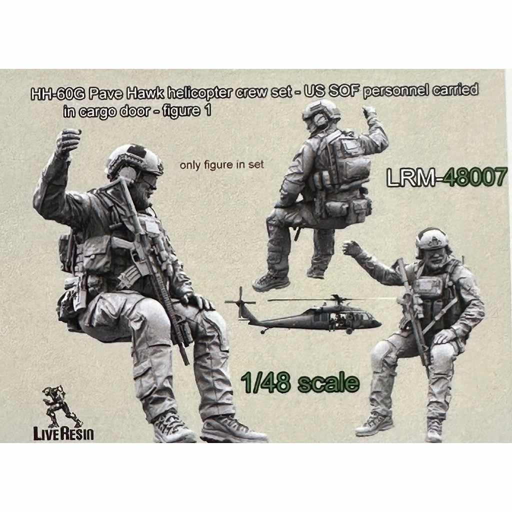 LRM-48007 現用 アメリカ HH-60G ペイブホーク クルーセット SOF 特殊