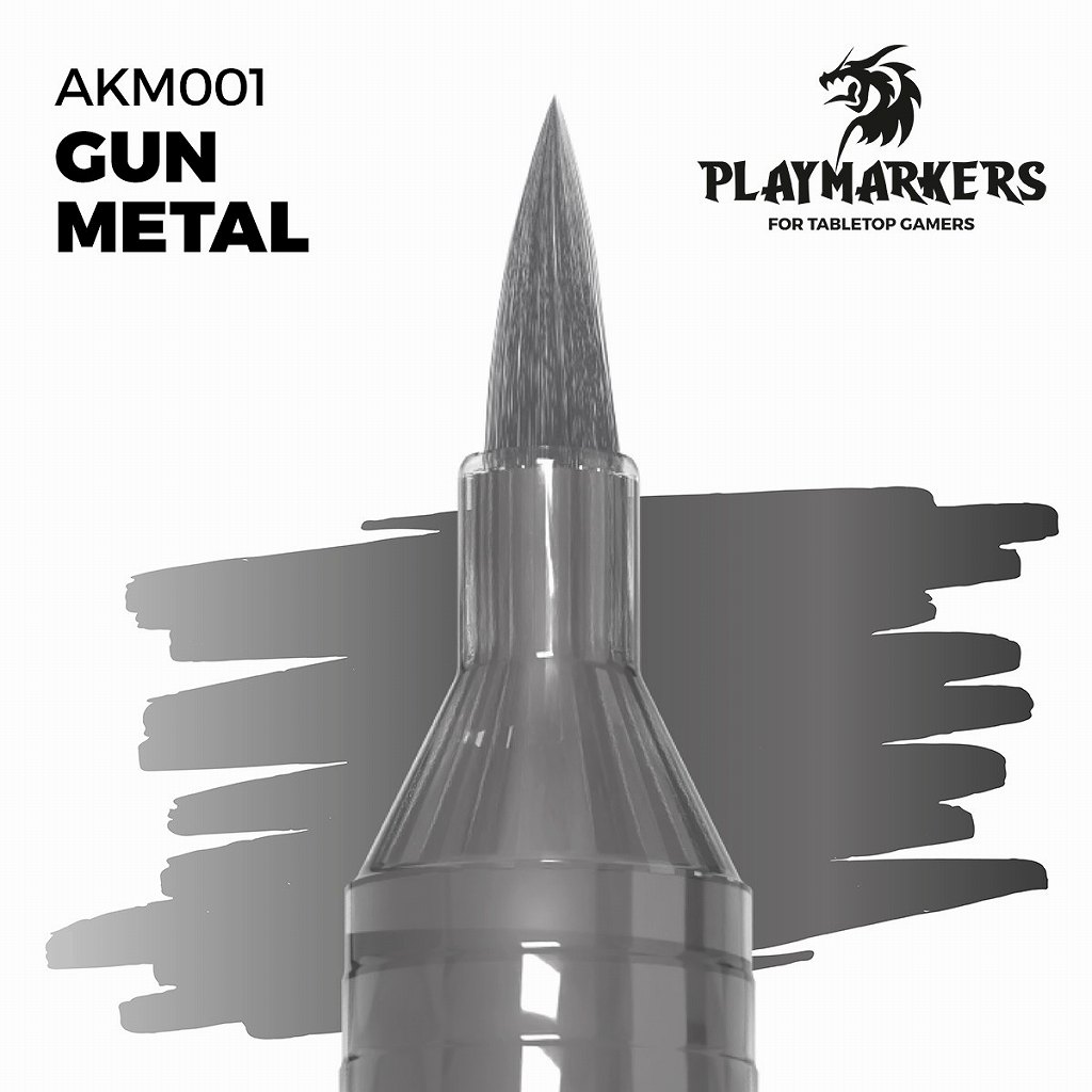 AKプレイマーカー AKM001 ガンメタル|塗料|ツール＆マテリアル