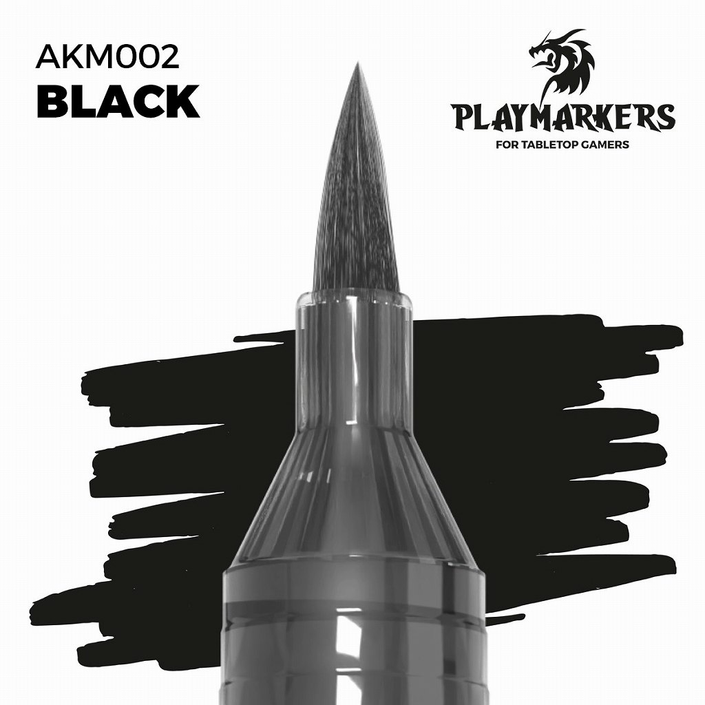 AKプレイマーカー AKM002 ブラック|塗料|ツール＆マテリアル