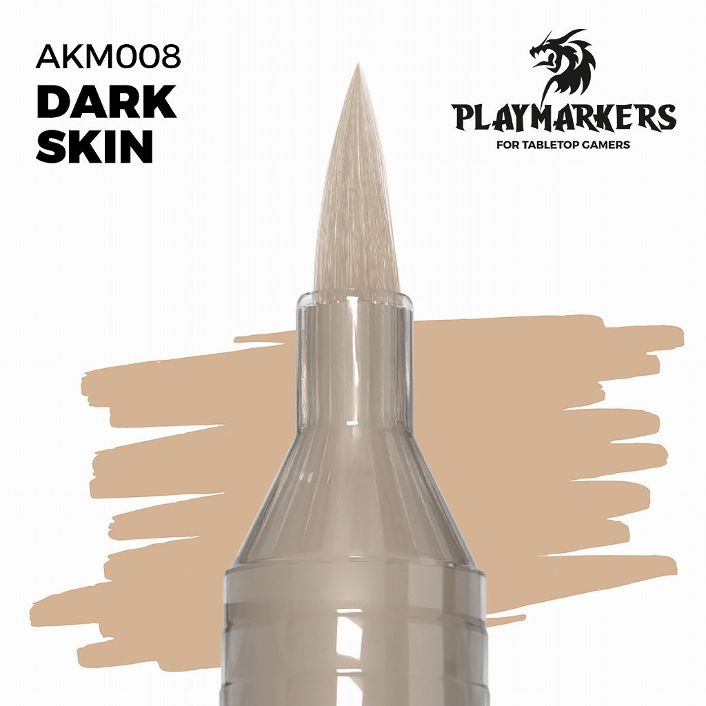 【再入荷】AKプレイマーカー AKM008 ダークスキン|塗料|ツール＆マテリアル