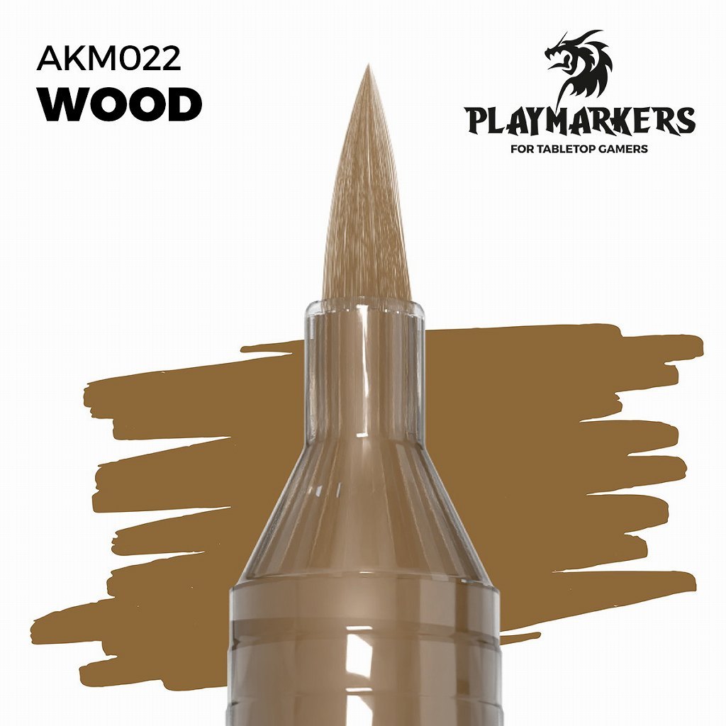 AKプレイマーカー AKM022 ウッド|塗料|ツール＆マテリアル
