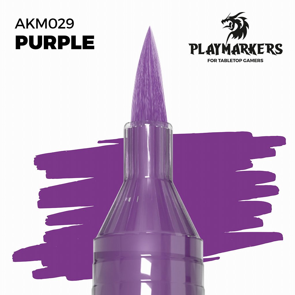 AKプレイマーカー AKM029 パープル|塗料|ツール＆マテリアル