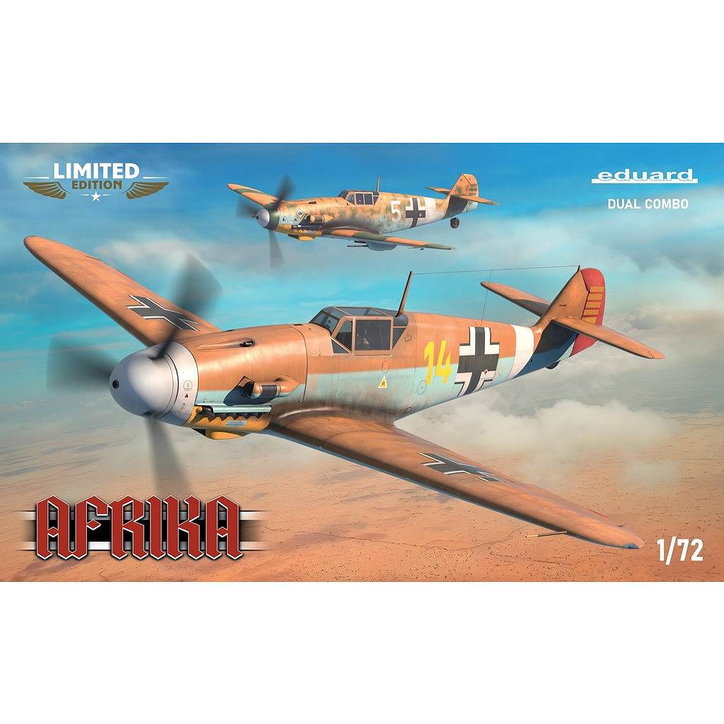 2112 1/72 ｢アフリカ｣ メッサーシュミット Bf109F/G デュアルコンボ