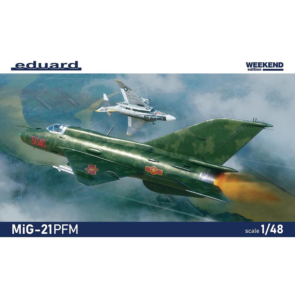 84202 1/48 ミグ MiG-21PFM フィッシュベッド ウィークエンド