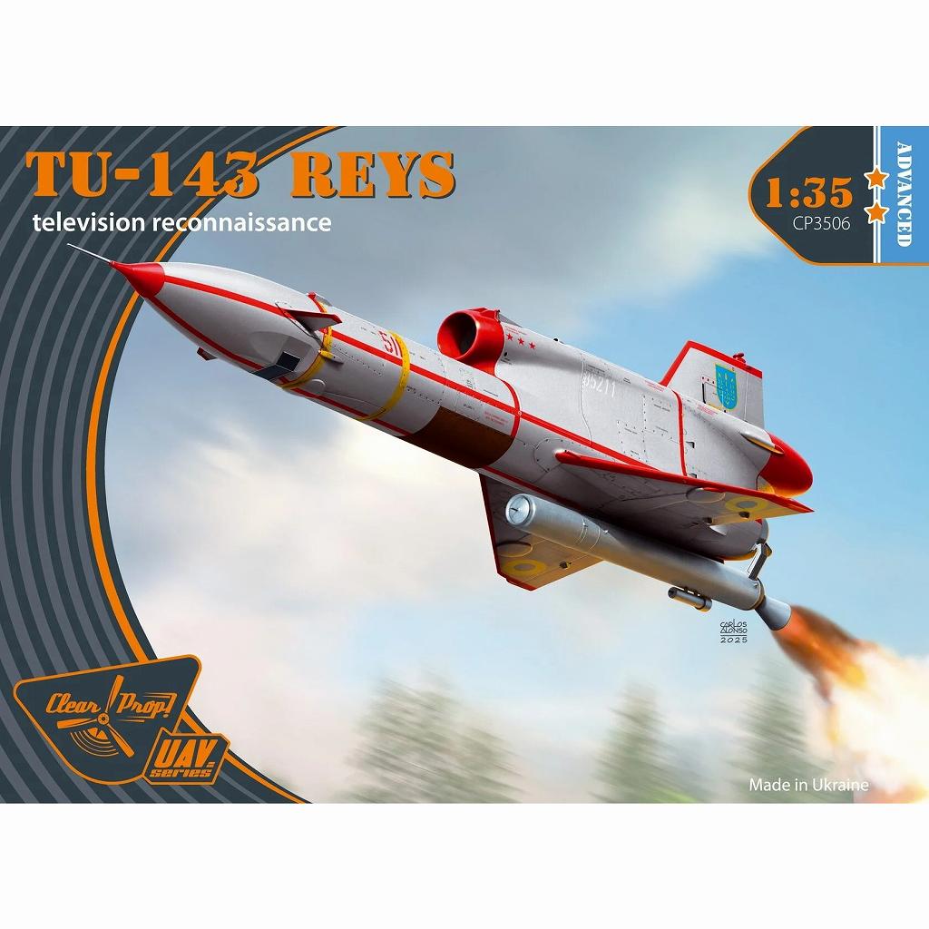 CP3506 1/35 Tu-143 レーイス 無人偵察機 TVカメラ装備型 |大戦後の飛行機モデル|飛行機
