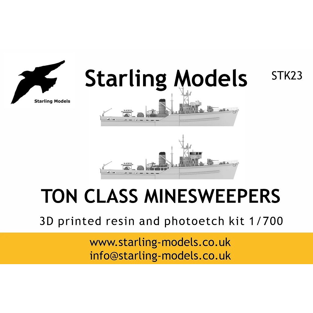 STK23 英海軍 トン級掃海艇|第二次大戦の艦船モデル|艦船