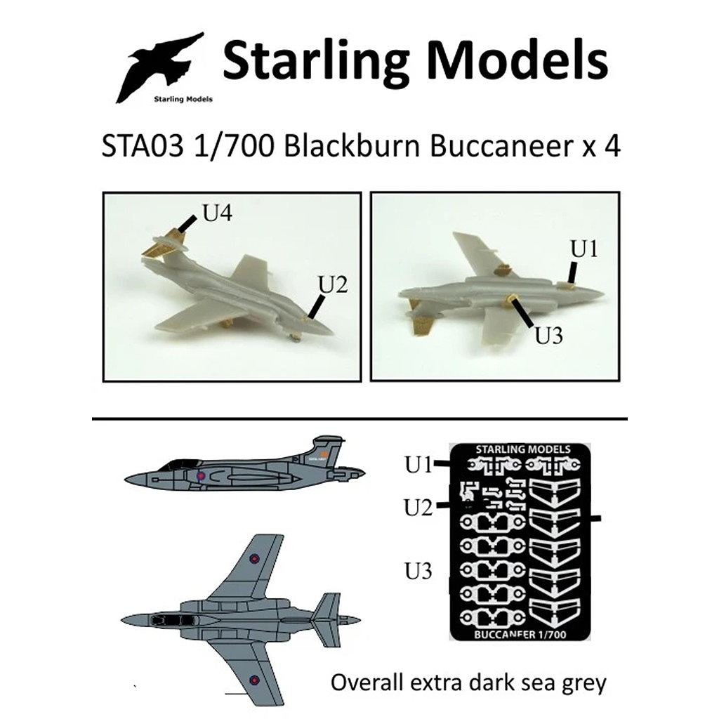 STA03 ブラックバーン バッカニア S2|艦船用飛行機|艦船