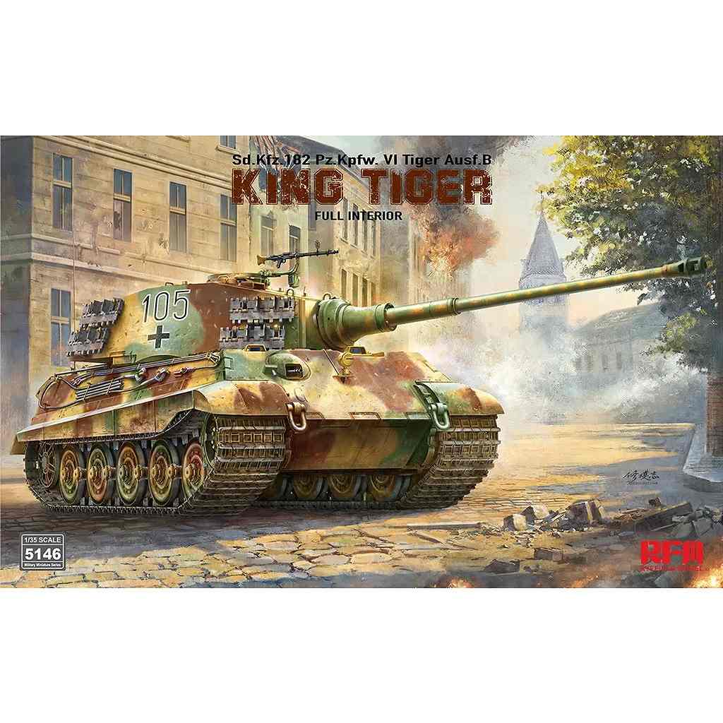 5146 1/35 Sd.Kfz.182 キングタイガーw/フルインテリア | ライ