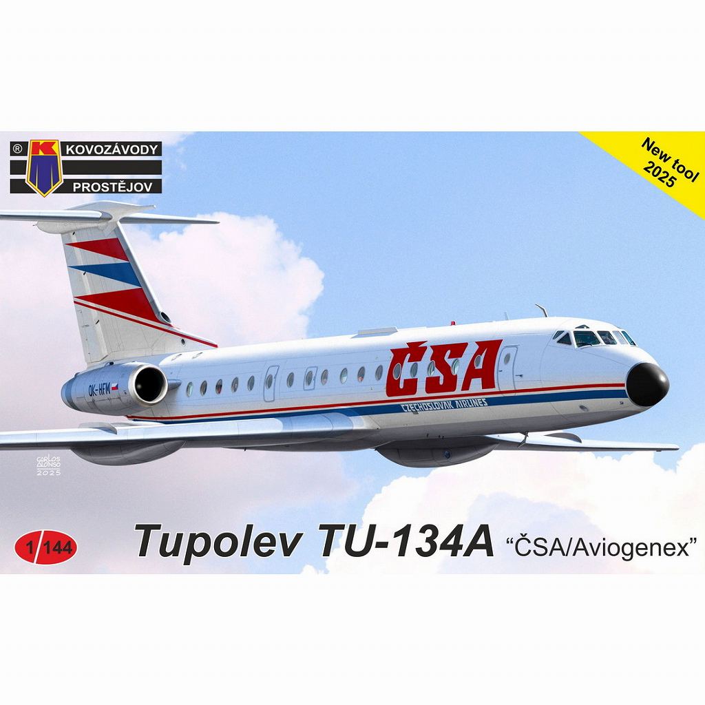 KPM14410 1/144 Tu-134A 旅客機