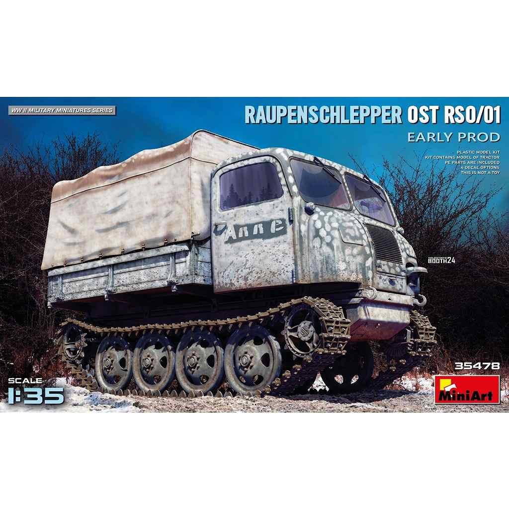 35478 ラウペンシュレッパー OST RSO/01. 初期型|第二次大戦のAFVモデル|AFV