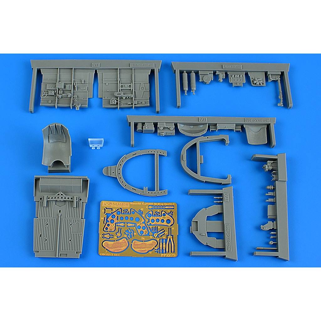2279 1/32 マッキ C.205V ヴェルトロ セリエI コックピット(イタレリ用)|飛行機用パーツ|飛行機