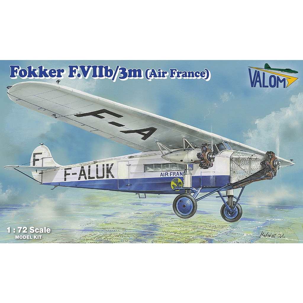 【新製品】72171 1/72 フォッカー F.VIIb/3m エールフランス|旅客機／民間機|飛行機