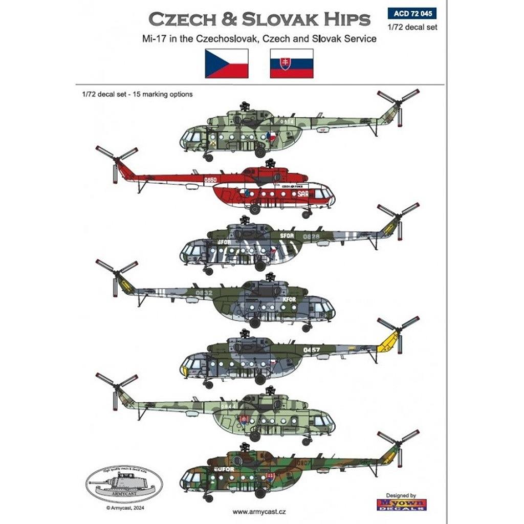 ڿʡACD72045 1/72 ߥ Mi-17  & Х