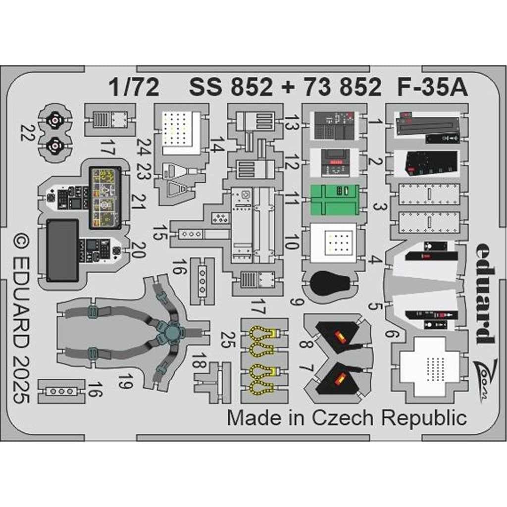 SS852  1/72 åɡޡƥ F-35A 饤ȥ˥II २å󥰥ѡ (٥)