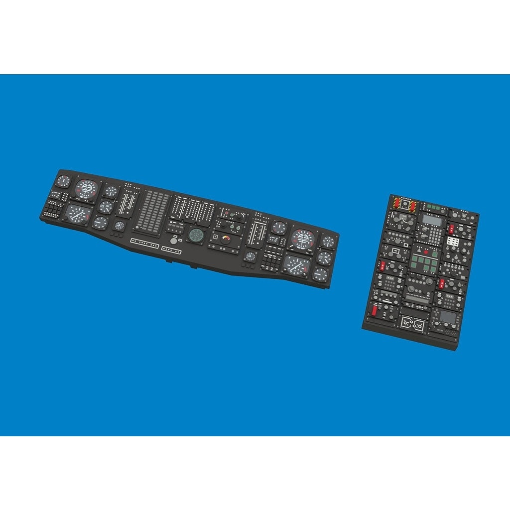 ルック644311 1/48 シコルスキー UH-60A ブラックホーク 「ルック」 計器板 (ICM用)|飛行機用パーツ|飛行機