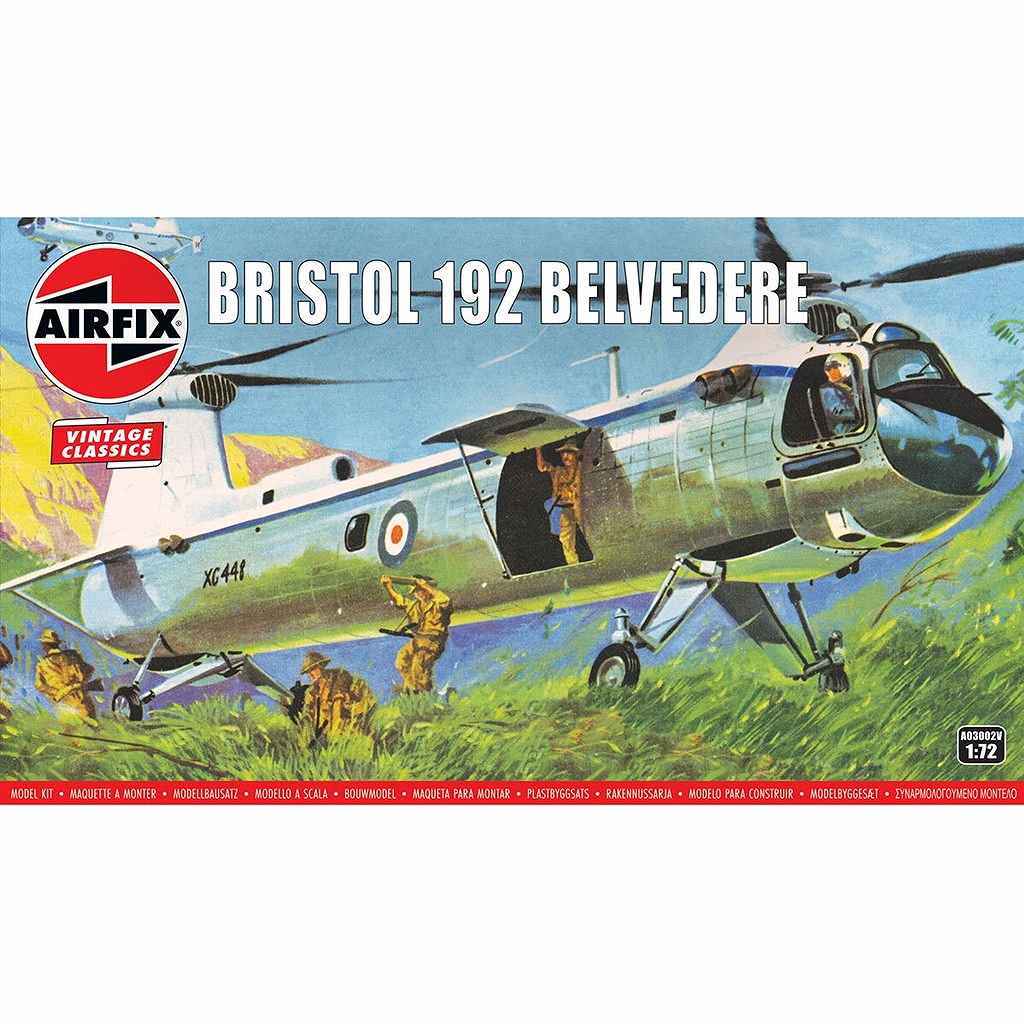 【新製品】A03002V ブリストル 192 ベルヴェデア|ヘリコプター|飛行機