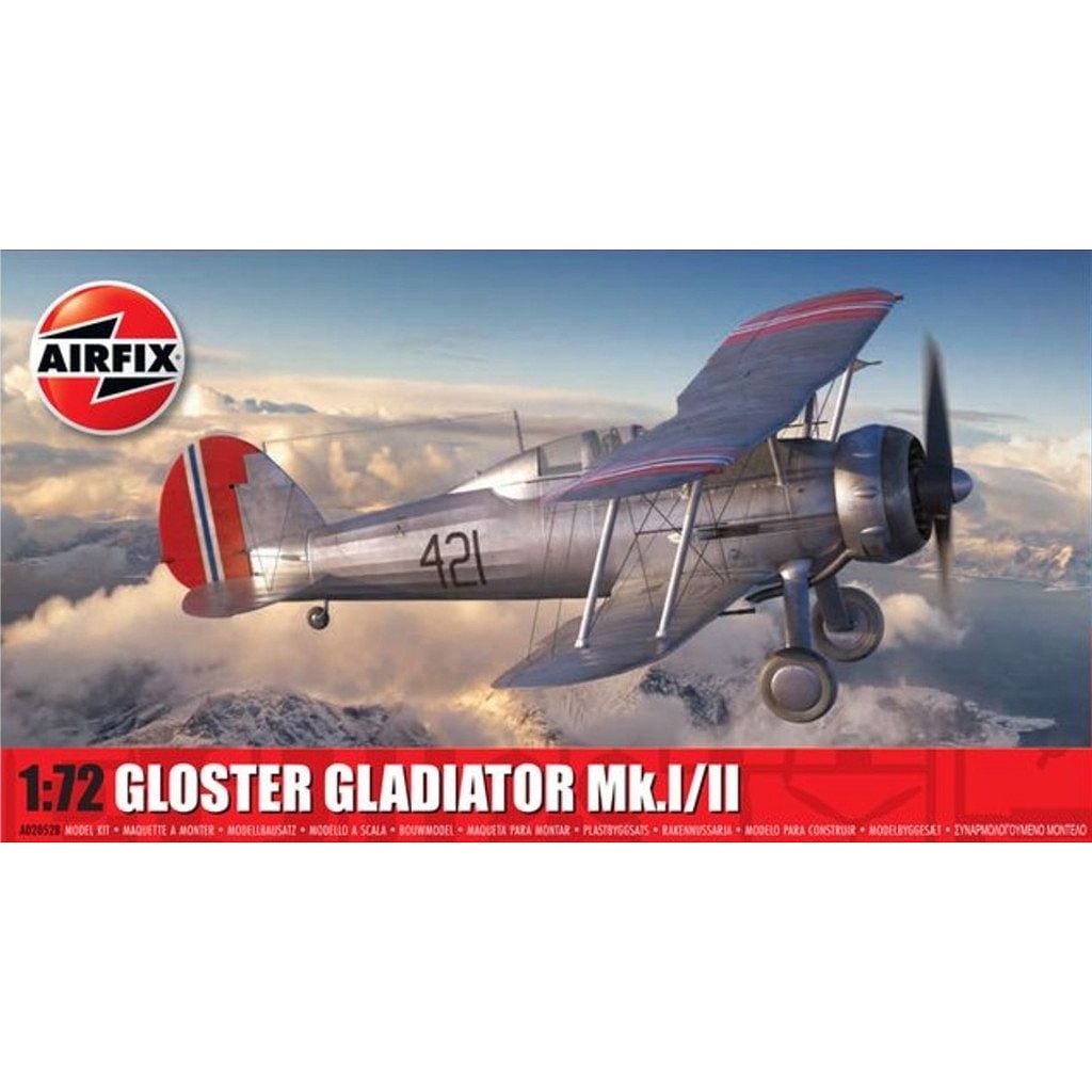 【新製品】A02052B グロスター グラジエーター Mk.I/II|第二次大戦の飛行機モデル|飛行機