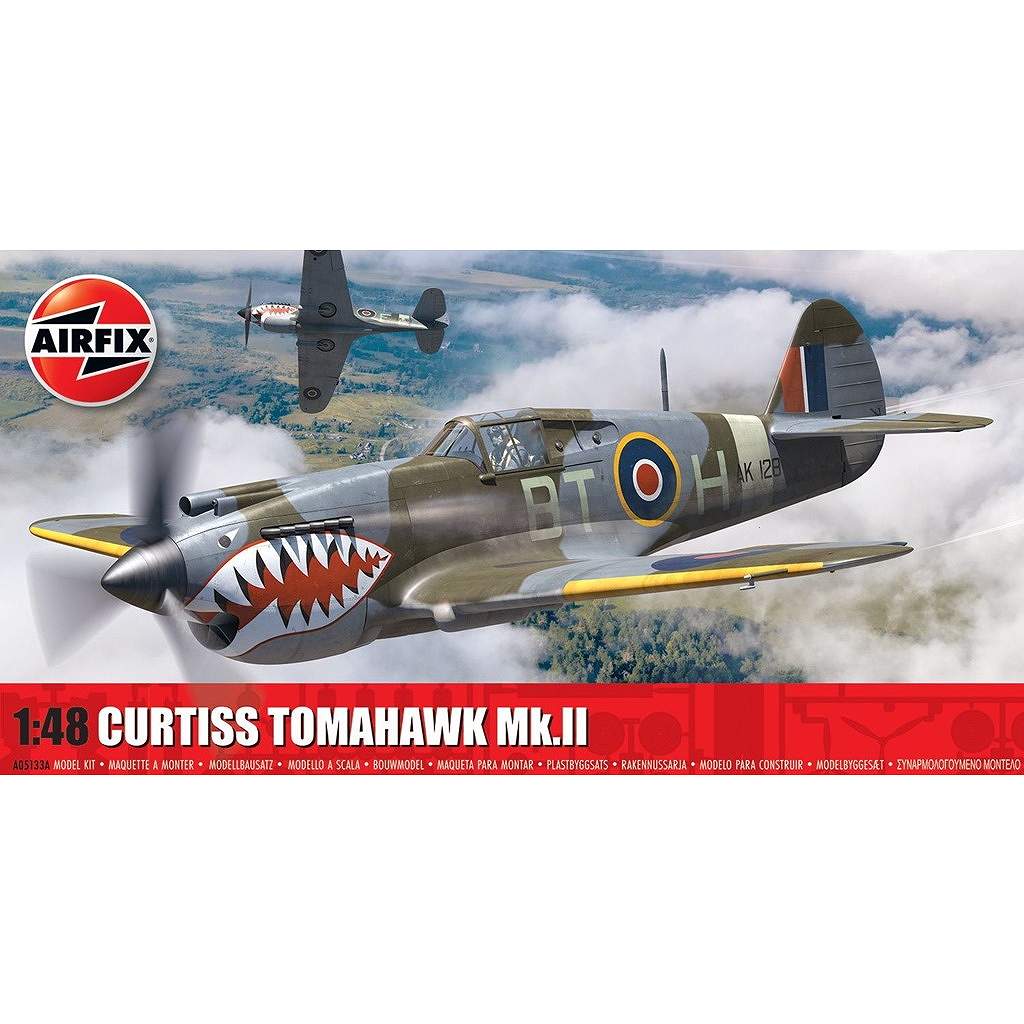 【新製品】A05133A カーチス トマホーク Mk.IIB|第二次大戦の飛行機モデル|飛行機