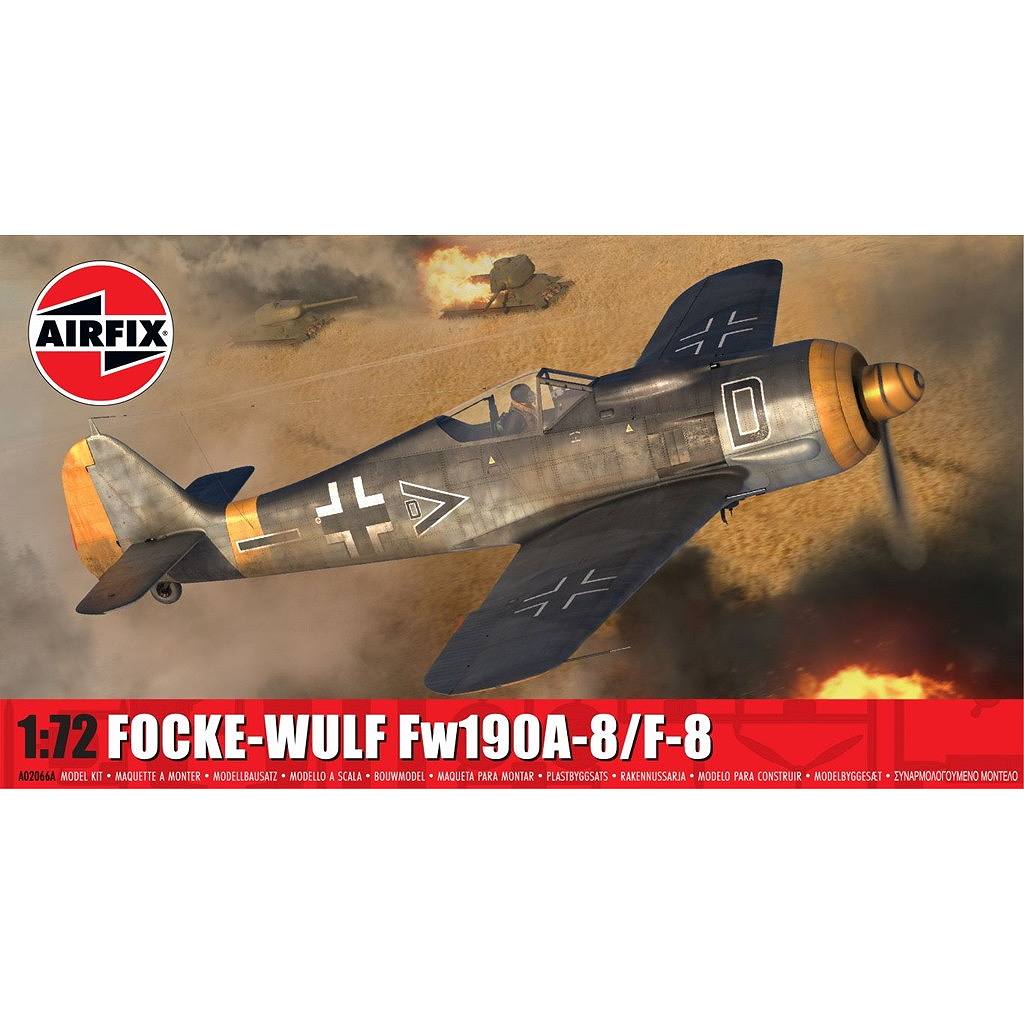 【新製品】A02066A フォッケウルフ Fw190F-8/A-8|第二次大戦の飛行機モデル|飛行機