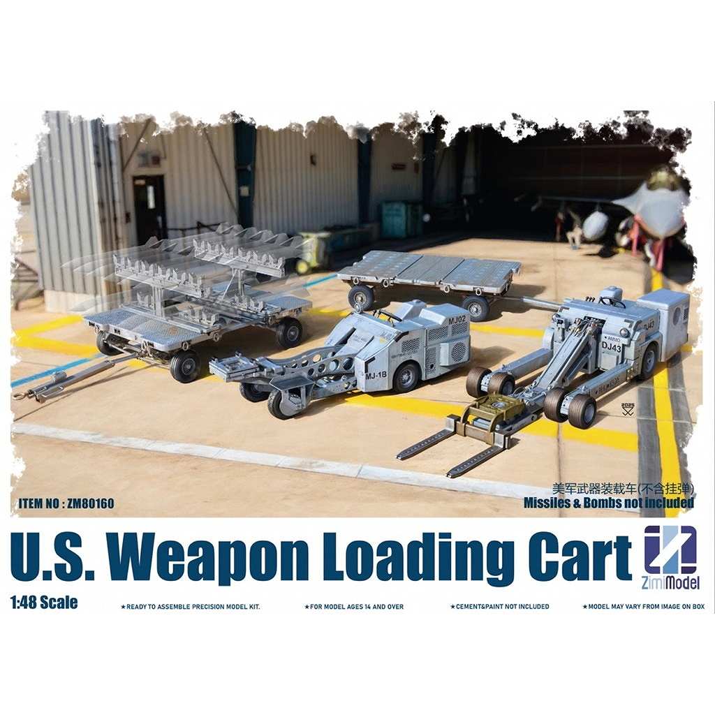 【新製品】ZM80160 U.S. ウェポン ローディング カート|飛行機用車輌|飛行機