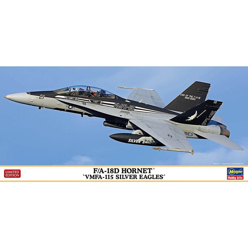 新製品】02497 F/A-18D ホーネット “VMFA-115 シルバー