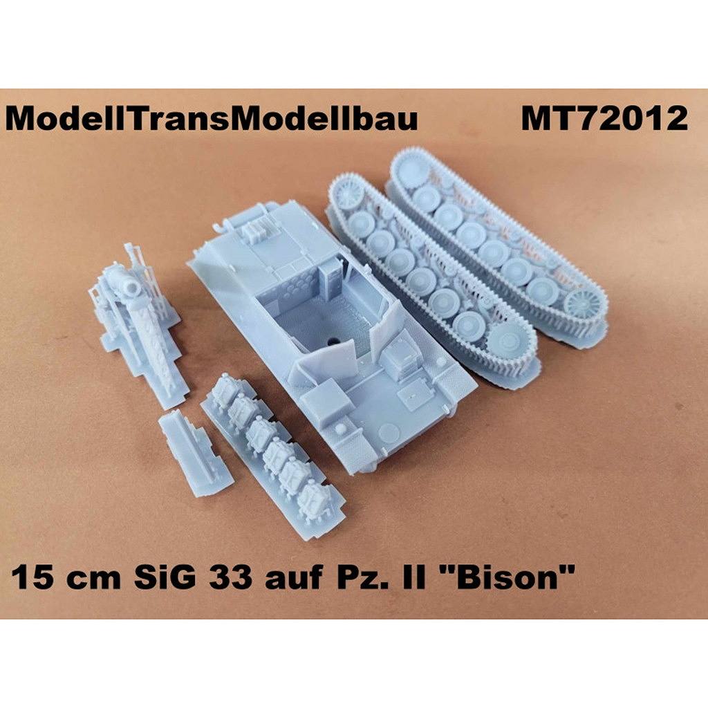 MT72012 ドイツ 15cm sIG33重歩兵砲搭載 II号自走砲 バイソンII|第二次大戦のAFVモデル|AFV