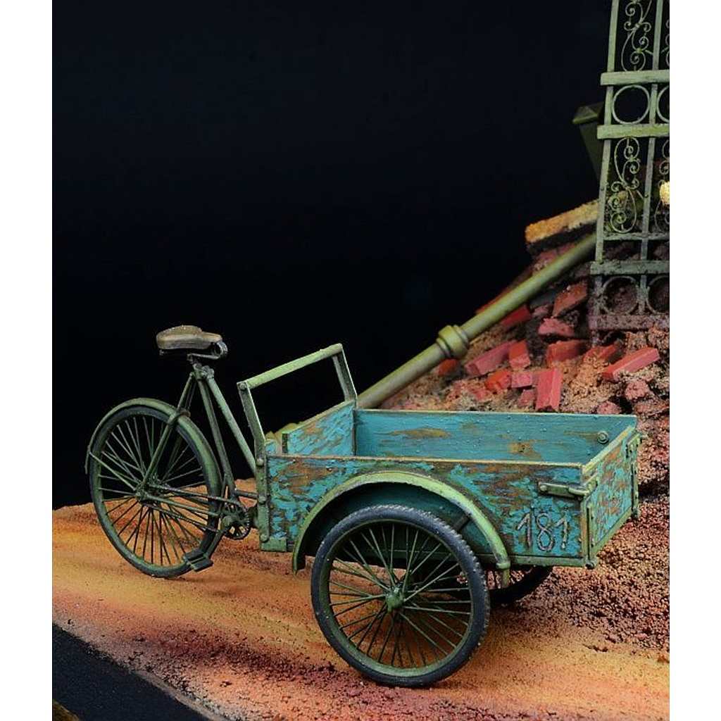 DD35275 1/35 WWII ドイツ 荷台付三輪自転車|第二次大戦のAFVモデル|AFV