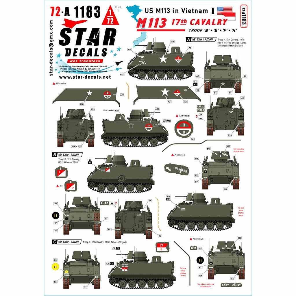 72-A1131 1/72 WWII ドイツ ヴィントフント部隊＃3 第16戦車連隊/第111