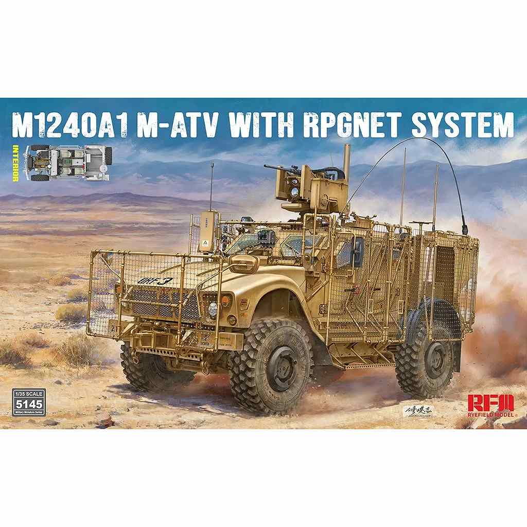 5145 1/35 M1240A1 M-ATV w/RPGNet システム|大戦後のAFVモデル|AFV